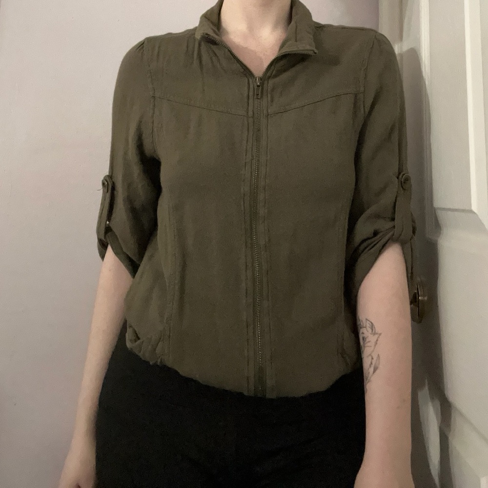 Olive Green Women's Jacket